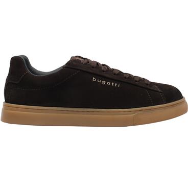 BUGATTI AS206 LACED SHOE - BROWN SUEDE